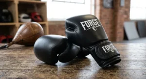 Close-up illustration of the best MMA gloves for sparring, featuring thick foam knuckle padding for safety.