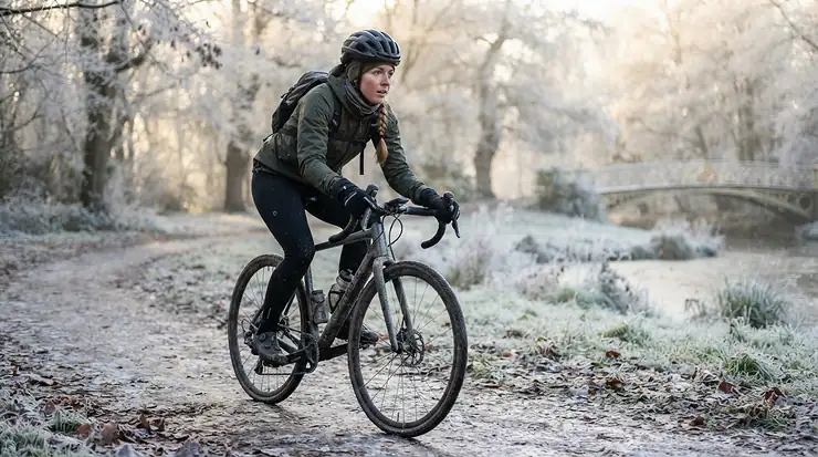 Full-finger thermal padded gloves for wrist pain cycling in cold weather conditions