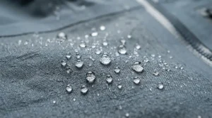 Cross-section detail of the waterproof membrane inside the waterproof long finger road cycling gloves