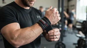Pull-up gloves for women featuring integrated wrist support for heavy lifting